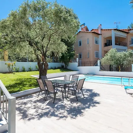 Villa Louloudis Pool Skala Rachoni (Thasos)